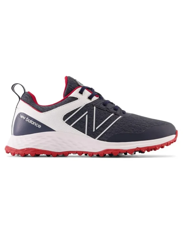 Men New Balance Mens Golf Shoes< Fresh Foam Contend Sl (2E) Golf Shoes - Navy/Red