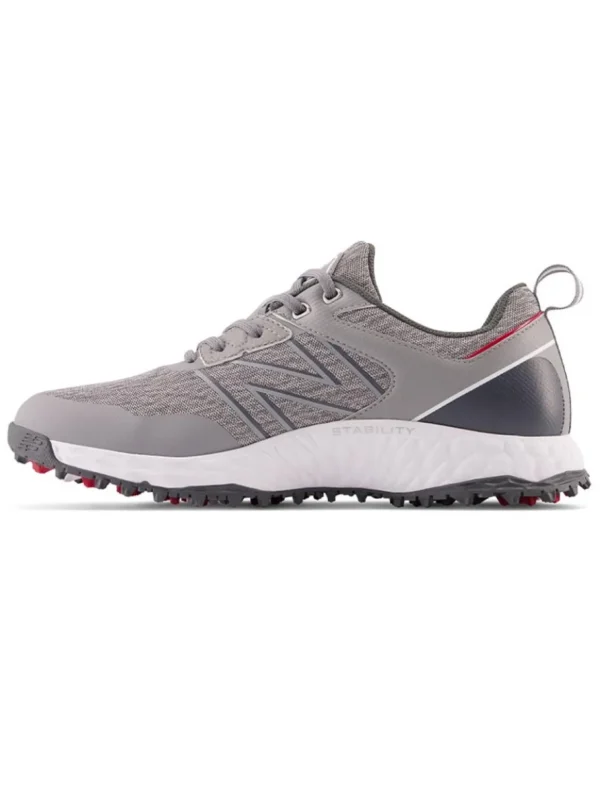 Men New Balance Mens Golf Shoes< Fresh Foam Contend Sl (2E) Golf Shoes - Grey/Charcoal