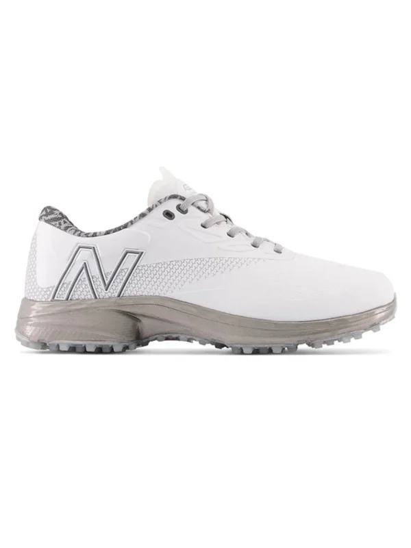 Men New Balance Mens Golf Shoes< Fresh Foam X Defender Sl (2E) Golf Shoes - White/Grey