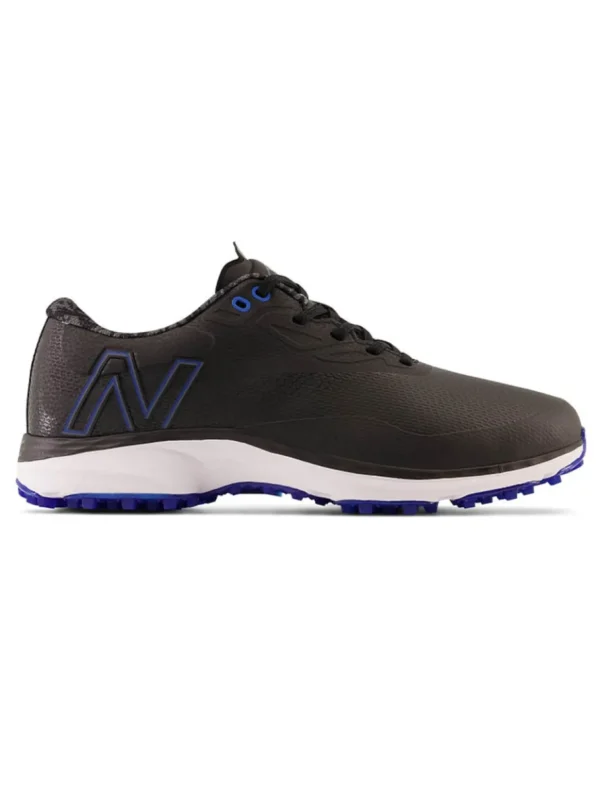 Men New Balance Mens Golf Shoes< Fresh Foam X Defender Sl (2E) Golf Shoes - Black/Blue