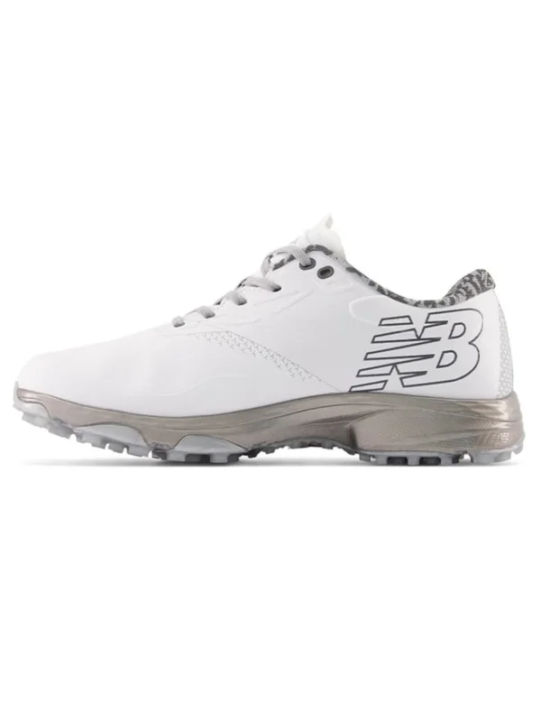 Men New Balance Mens Golf Shoes< Fresh Foam X Defender Sl (2E) Golf Shoes - White/Grey