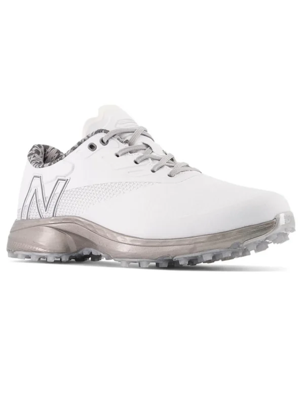 Men New Balance Mens Golf Shoes< Fresh Foam X Defender Sl (2E) Golf Shoes - White/Grey