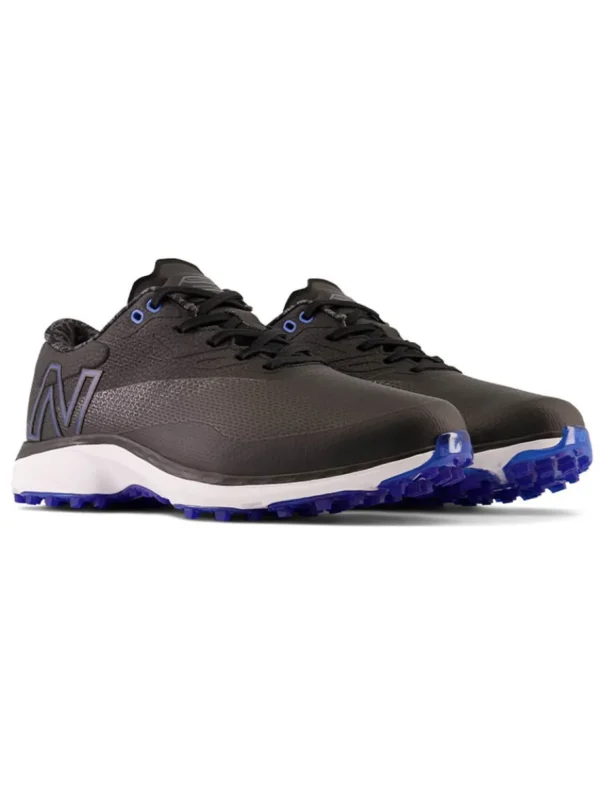 Men New Balance Mens Golf Shoes< Fresh Foam X Defender Sl (2E) Golf Shoes - Black/Blue