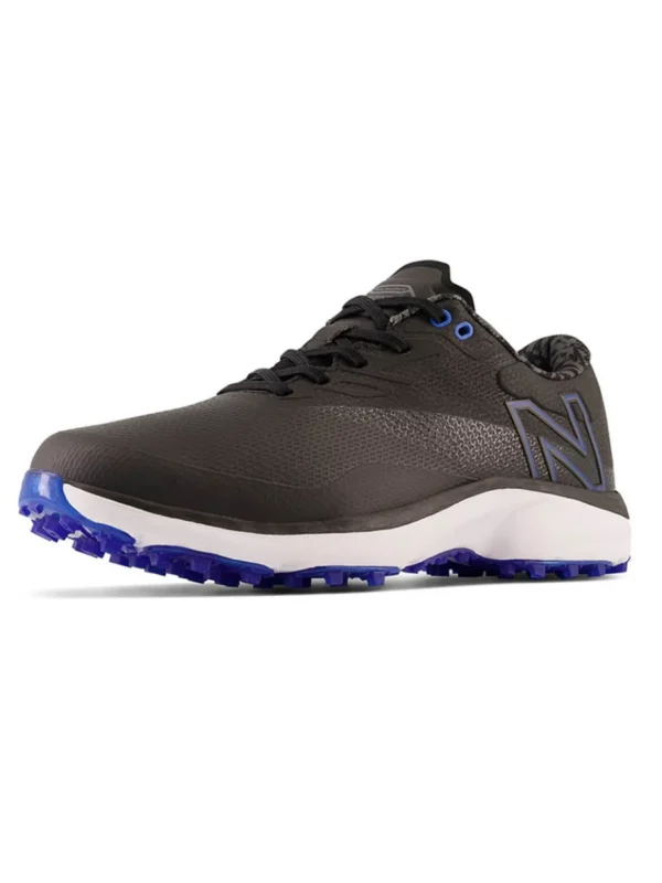 Men New Balance Mens Golf Shoes< Fresh Foam X Defender Sl (2E) Golf Shoes - Black/Blue