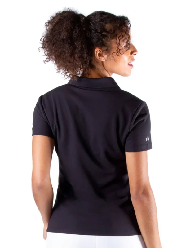 Women Nivo Shirts< W Brenna Polo - Black