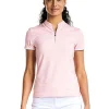 Women Nivo Shirts< W Callie Mock - French Rose