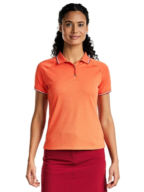 Women Nivo Shirts< W Carli Mock - Persimmon