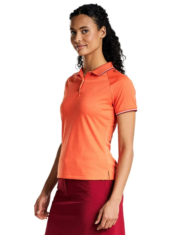 Women Nivo Shirts< W Carli Mock - Persimmon