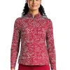 Women Nivo Shirts< W Luane Mock - Cranberry