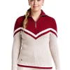 Women Nivo Jumpers< W Mabelyn Sweater - Cranberry