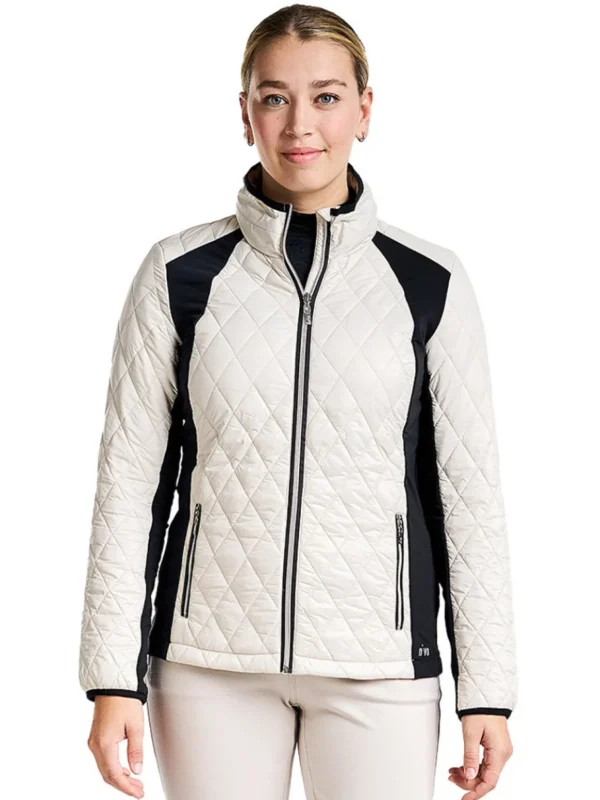 Women Nivo Jumpers< W Madelyn Jacket - Cement