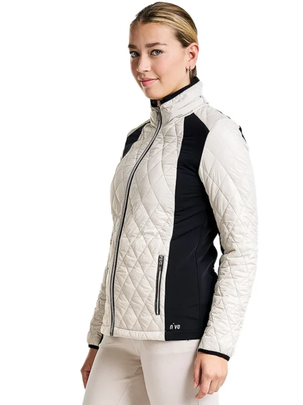 Women Nivo Jumpers< W Madelyn Jacket - Cement