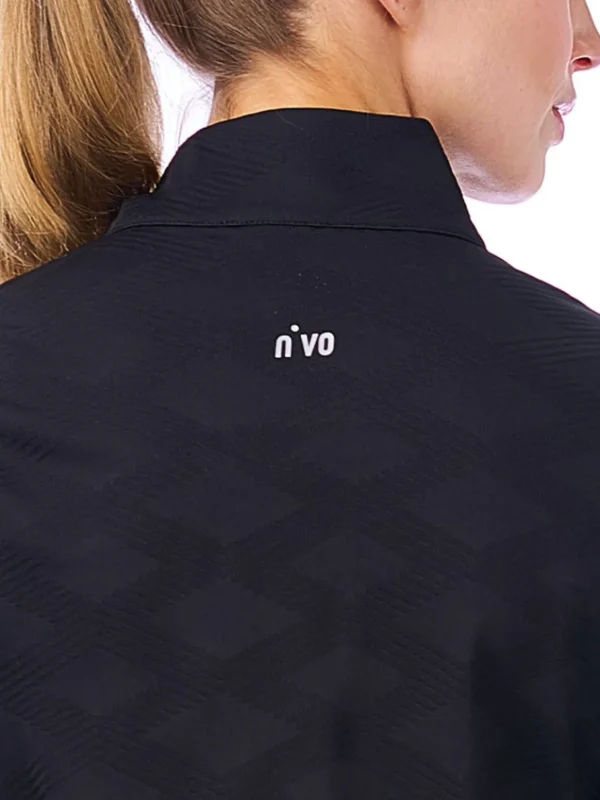 Women Nivo Jumpers< W Maida Mock - Black