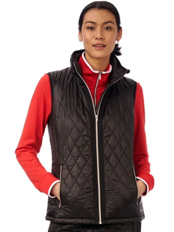 Women Nivo Vests< W Myer Vest - Black