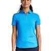 Women Nivo Shirts< W Naila Polo - French Blue