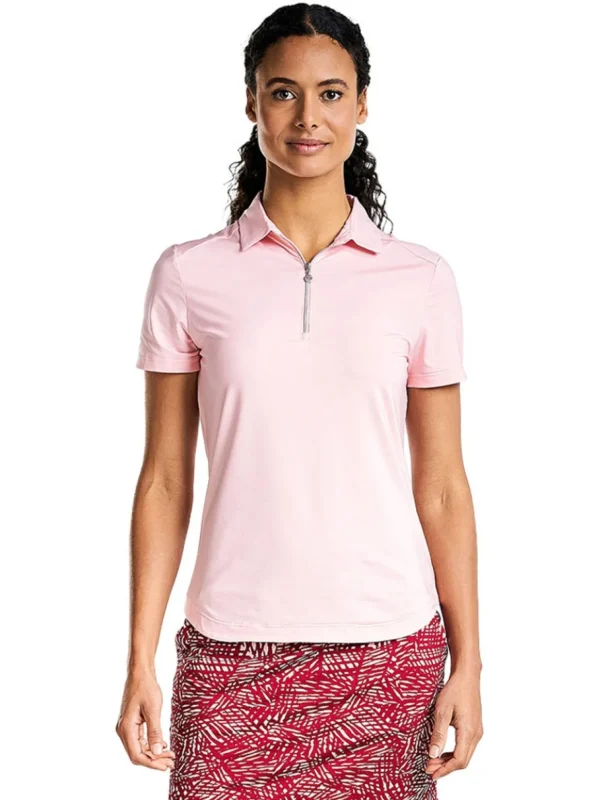 Women Nivo Shirts< W Naila Polo - French Rose