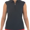 Women Nivo Shirts< W Nikki Polo - Navy