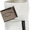 Oakley Belts< Ellipse Web Belt - White