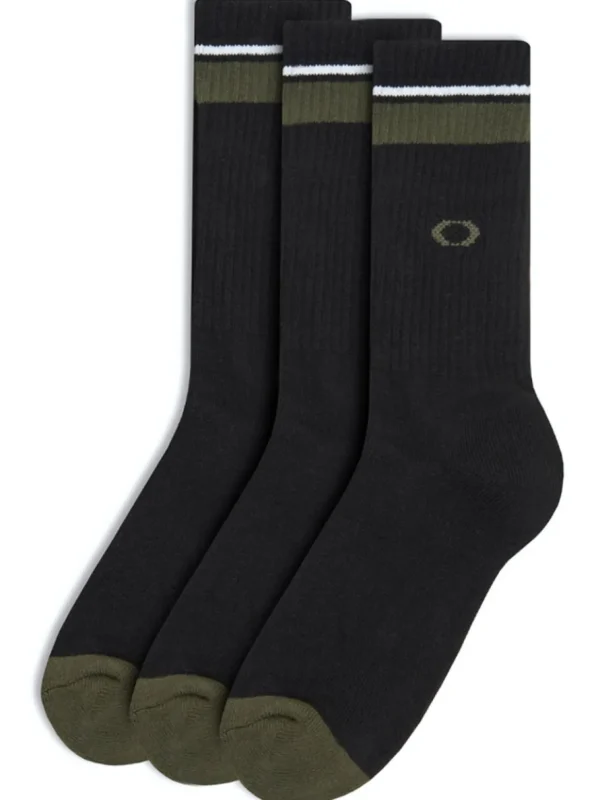 Oakley Socks< Essential 3 Pairs Of Socks - Blackout