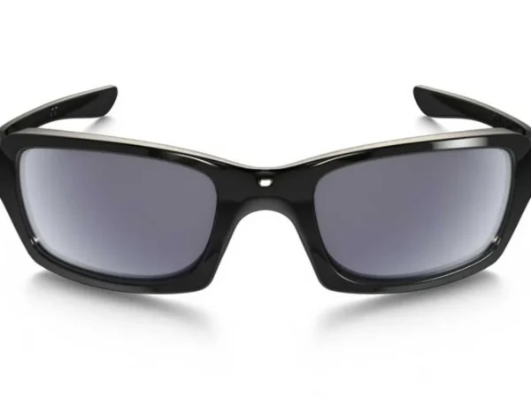 Oakley Sunglasses< Fives Squared Sunglasses - Polished Black W/ Grey