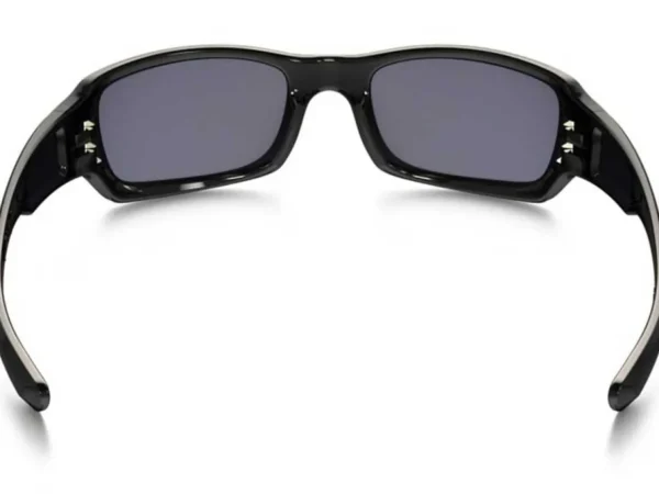 Oakley Sunglasses< Fives Squared Sunglasses - Polished Black W/ Grey