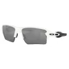 Oakley Sunglasses< Flak 2.0 Xl Sunglasses - Polished White W/ Prizm Black Polarised