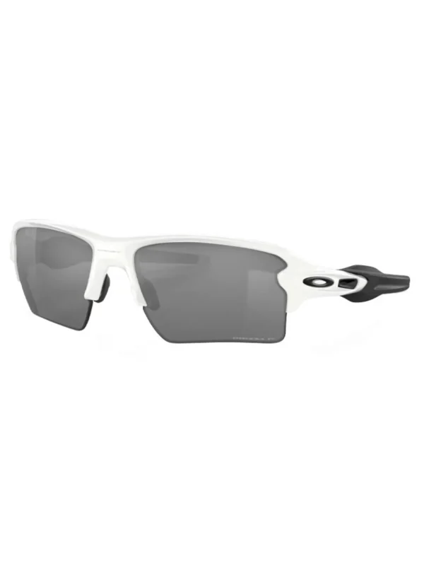 Oakley Sunglasses< Flak 2.0 Xl Sunglasses - Polished White W/ Prizm Black Polarised