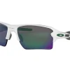 Oakley Sunglasses< Flak 2.0 Xl Sunglasses - White W/ Prizm Jade