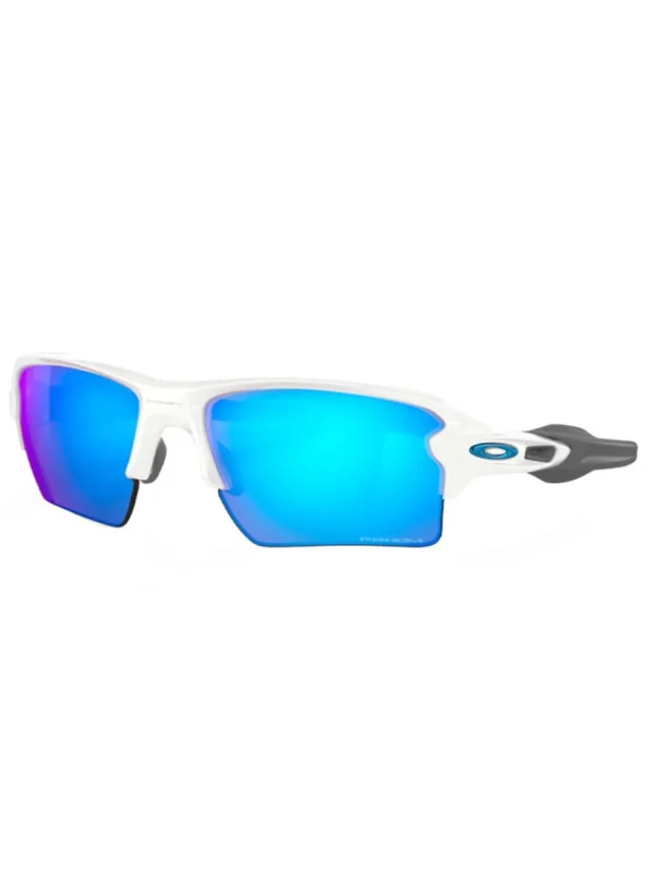 Oakley Sunglasses< Flak 2.0 Xl Sunglasses - Polished White W/ Prizm Sapphire