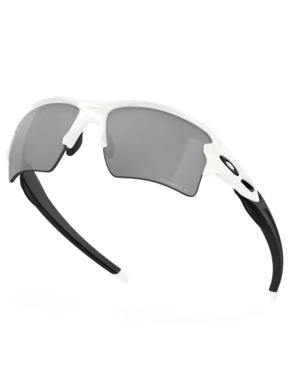 Oakley Sunglasses< Flak 2.0 Xl Sunglasses - Polished White W/ Prizm Black Polarised