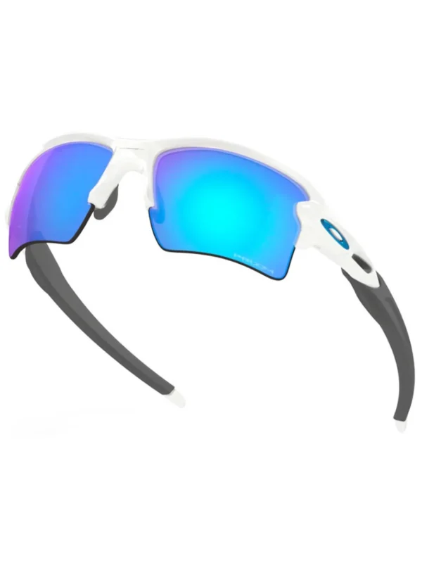 Oakley Sunglasses< Flak 2.0 Xl Sunglasses - Polished White W/ Prizm Sapphire