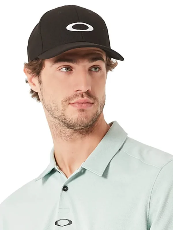 Oakley Caps< Golf Ellipse Cap - Jet Black