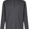 Men Oakley Jumpers< Gravity Range 1/4-Zip - Blackout Heather