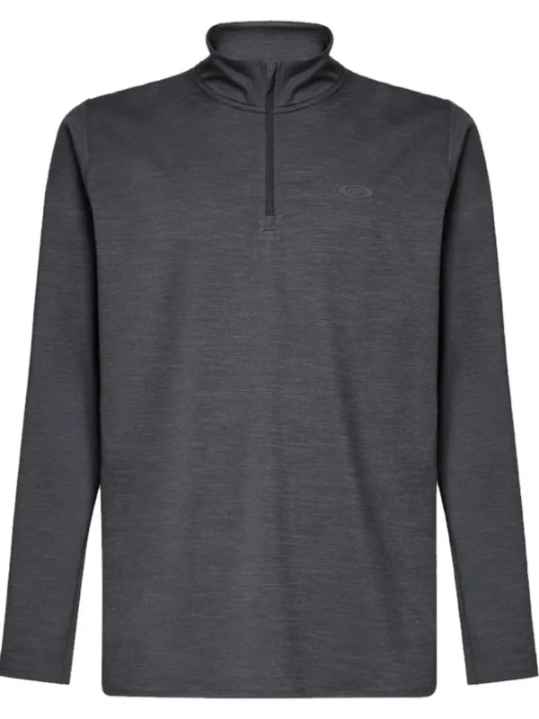 Men Oakley Jumpers< Gravity Range 1/4-Zip - Blackout Heather