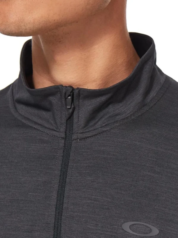 Men Oakley Jumpers< Gravity Range 1/4-Zip - Blackout Heather