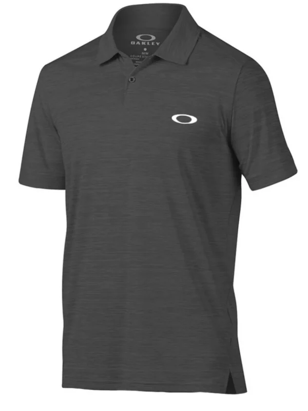 Men Oakley Shirts< New Galaxy Polo - Blackout