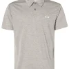 Men Oakley Shirts< New Galaxy Polo - Granite Heather