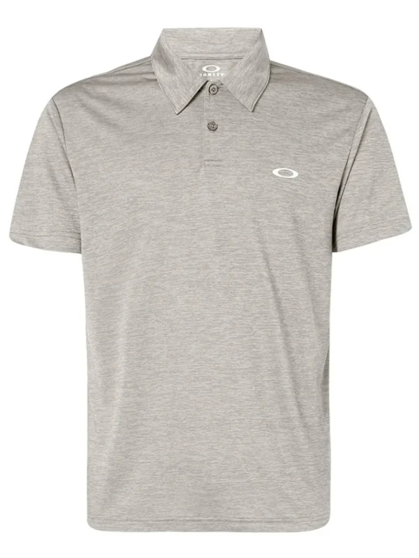 Men Oakley Shirts< New Galaxy Polo - Granite Heather