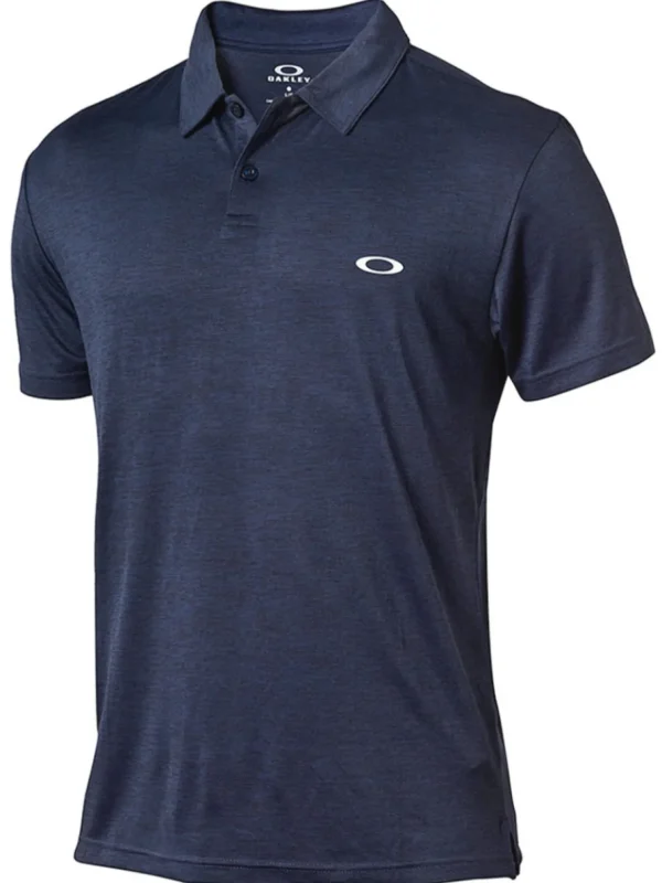 Men Oakley Shirts< New Galaxy Polo - Universal Blue