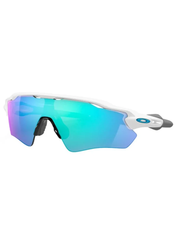 Oakley Sunglasses< Radar Ev Path Sunglasses - Polished White W/ Prizm Sapphire