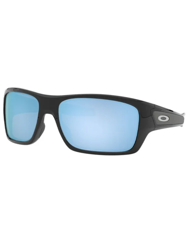 Oakley Sunglasses< Turbine Sunglasses - Polished Black W/ Prizm Deep Water Polarised