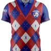 Men Official AFL Shirts< Fairway Golf Polo Shirt - Western Bulldogs