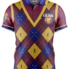 Men Official AFL Shirts< Fairway Golf Polo Shirt - Brisbane Lions