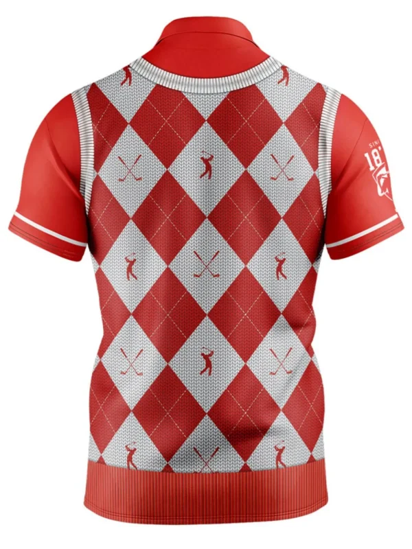 Men Official AFL Shirts< Fairway Golf Polo Shirt - Sydney Swans