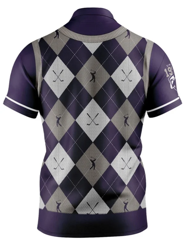 Men Official AFL Shirts< Fairway Golf Polo Shirt - Fremantle Dockers