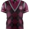 Men NRL Shirts<Official Fairway Golf Polo Shirt - Qld Maroons