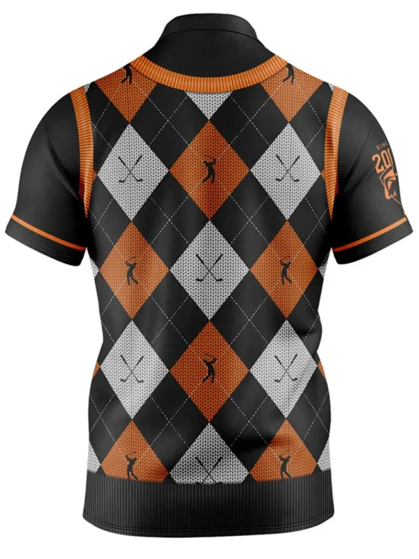 Men NRL Shirts<Official Fairway Golf Polo Shirt - Wests Tigers