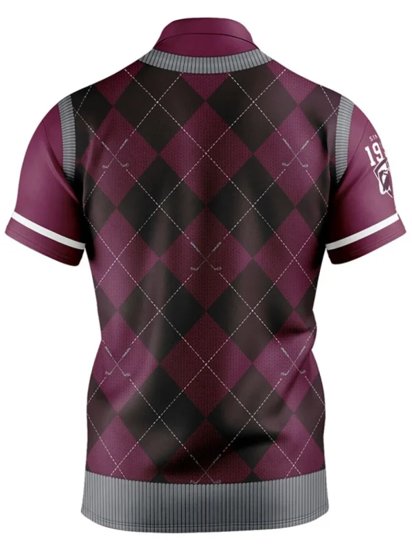 Men NRL Shirts<Official Fairway Golf Polo Shirt - Qld Maroons