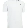 Men Original Penguin Shirts< All-Over Pete Print Golf Polo - Bright White