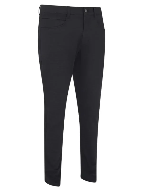 Men Original Penguin Pants< Performance Crossover 5 Pocket Pant - Caviar